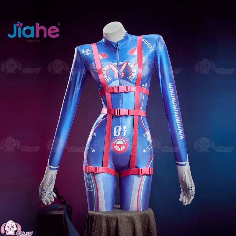 Party Games Carnival - Game Overwatch D.va Cosplay Costume New