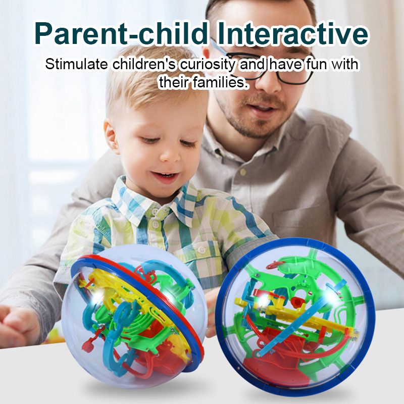 Party Games Kids Ideas - Maze Ball Mini 3D Magic Puzzle