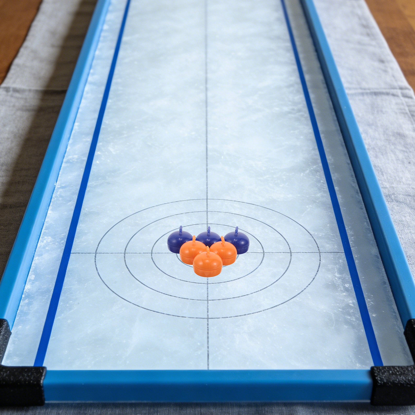 Party Games Mini - 8Pcs Tabletop Curling Pucks Mini Shuffleboard