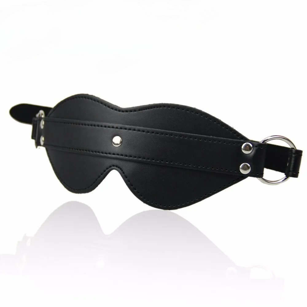 Leather Blindfold Adult Games  - Party Games Mystery recension och pris
