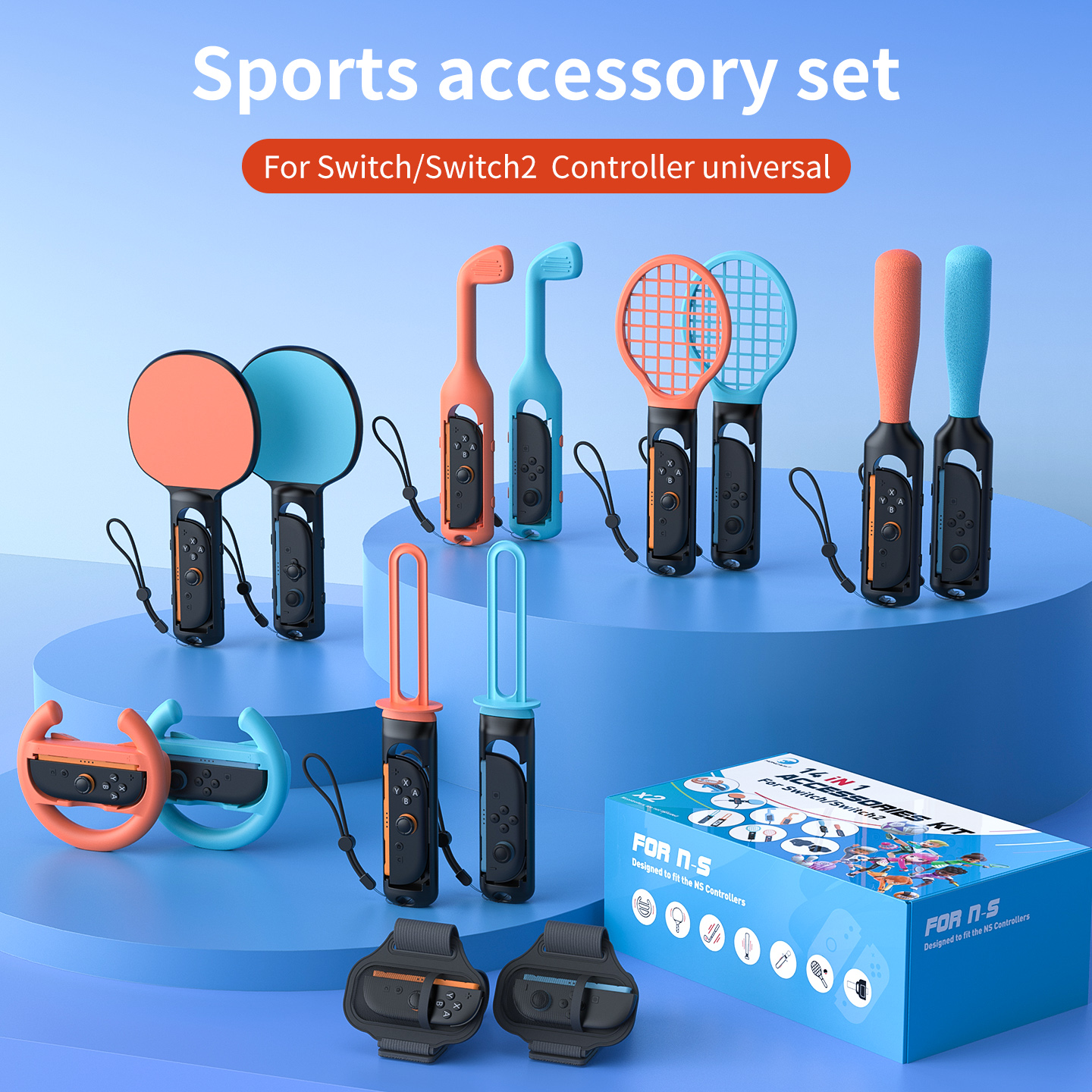 HONCAM Switch2 Sports Kit 14 i - Party Games Nintendo Switch recension och pris