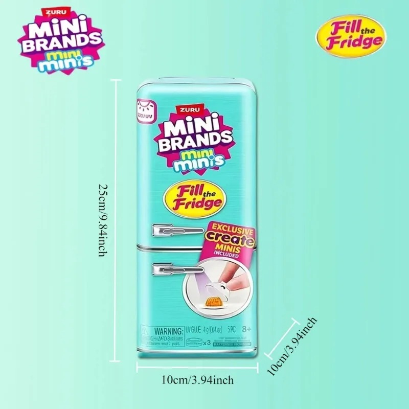 ZURU Mini refrigerator set min - Party Games Mini recension och pris