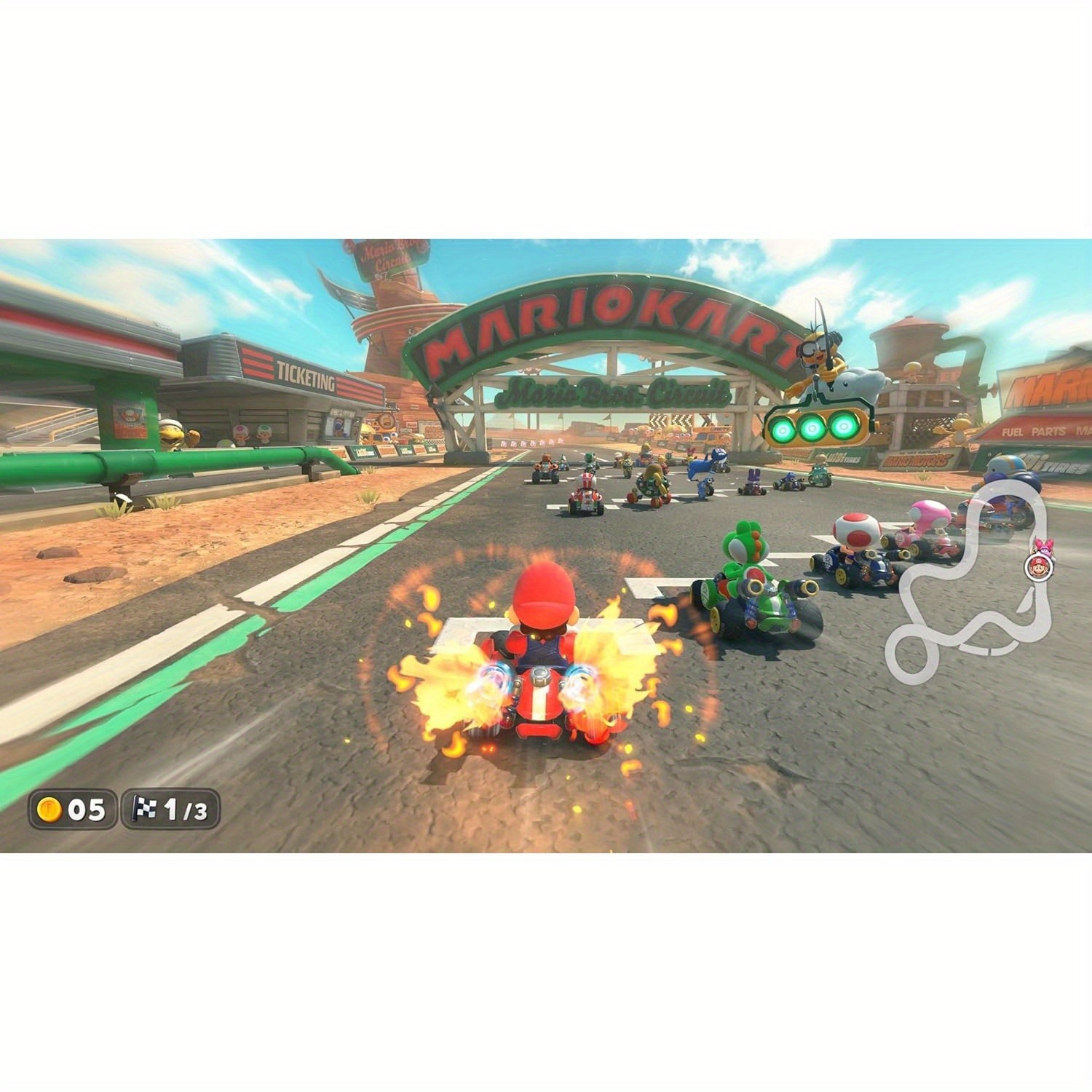 Mario Kart World Physical Vide - Party Games Nintendo Switch recension och pris