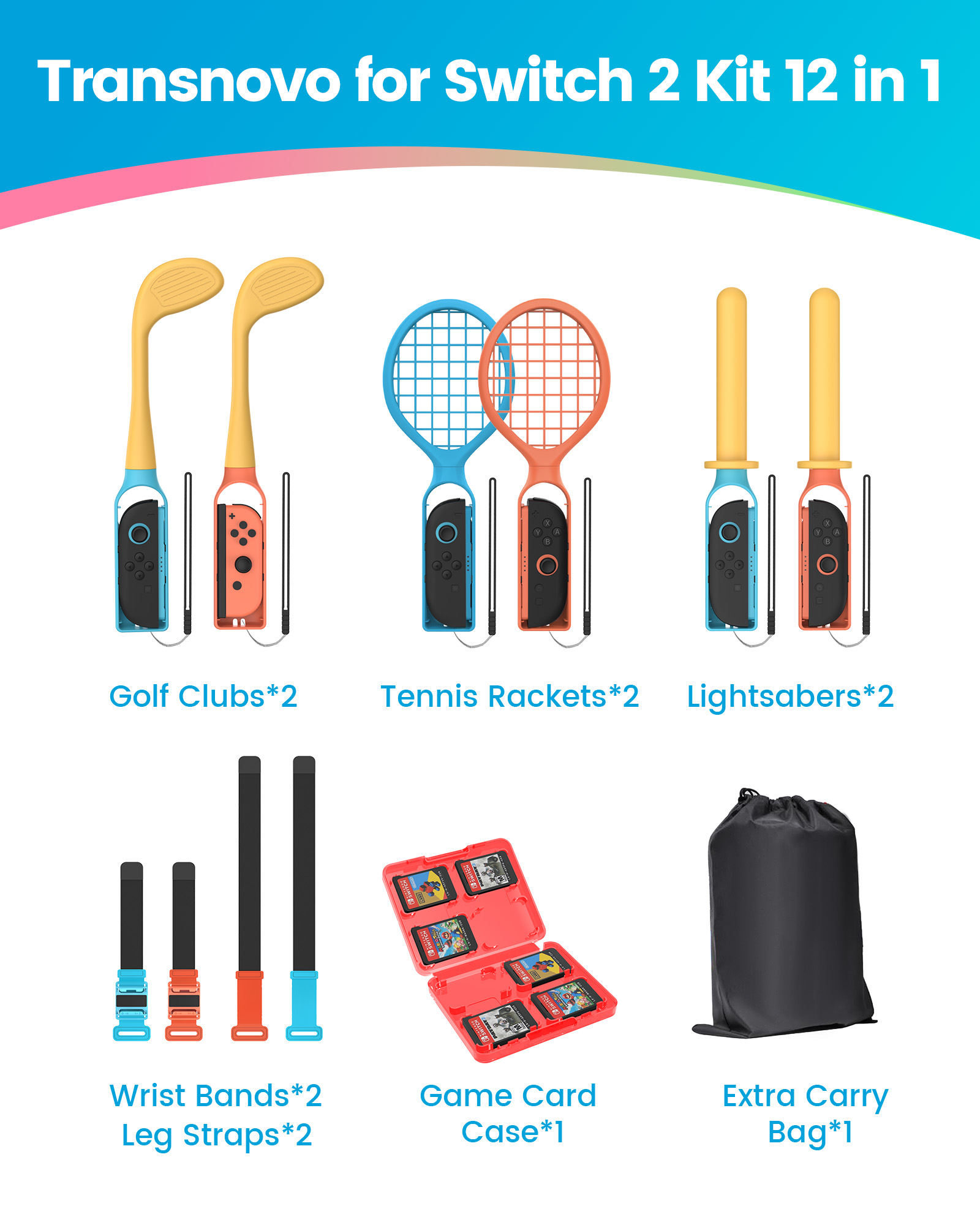 Transnovo Sport Accessories fo - Party Games Nintendo Switch recension och pris