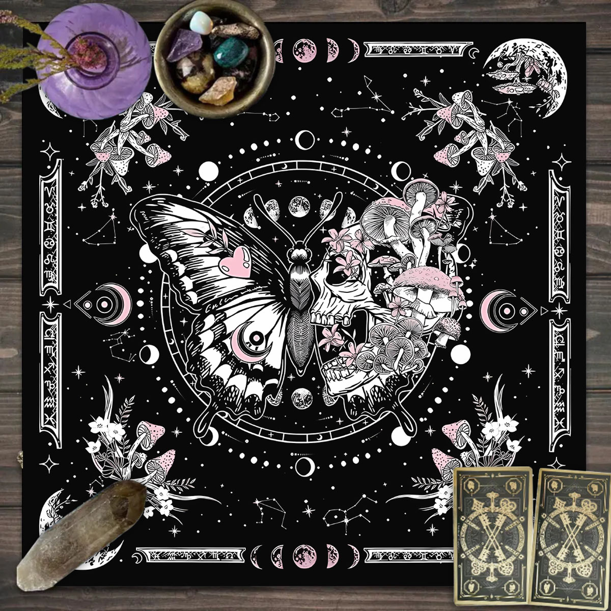 1pc Tarot card tablecloth, mys - Party Games Mystery recension och pris