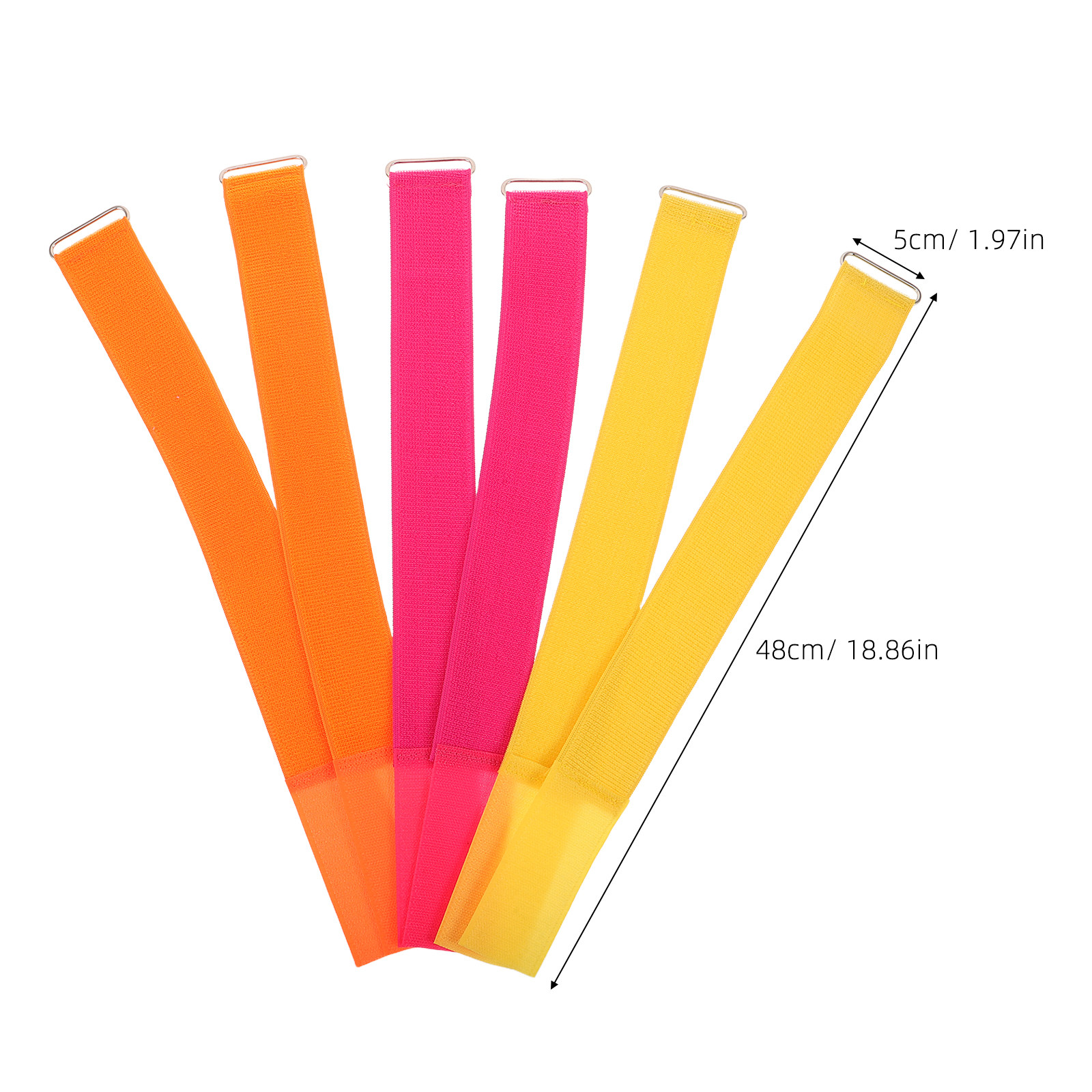 6Pcs Three Legged Race Bands A - Party Games Ps1 recension och pris