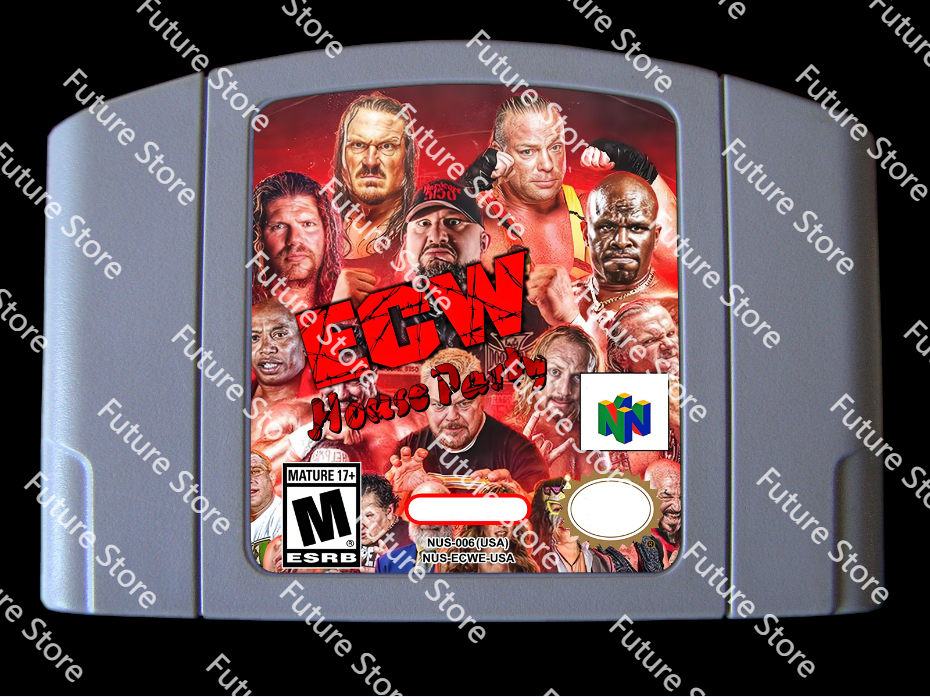 64 Bit Games ** ECW House Part - Party Games Nintendo Switch recension och pris