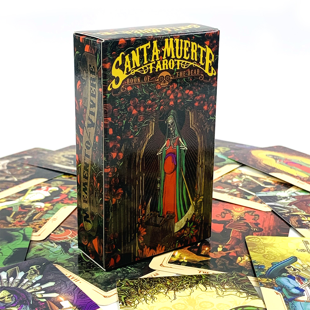 New Santa Muerte Tarot Cards 7 - Party Games Mystery recension och pris