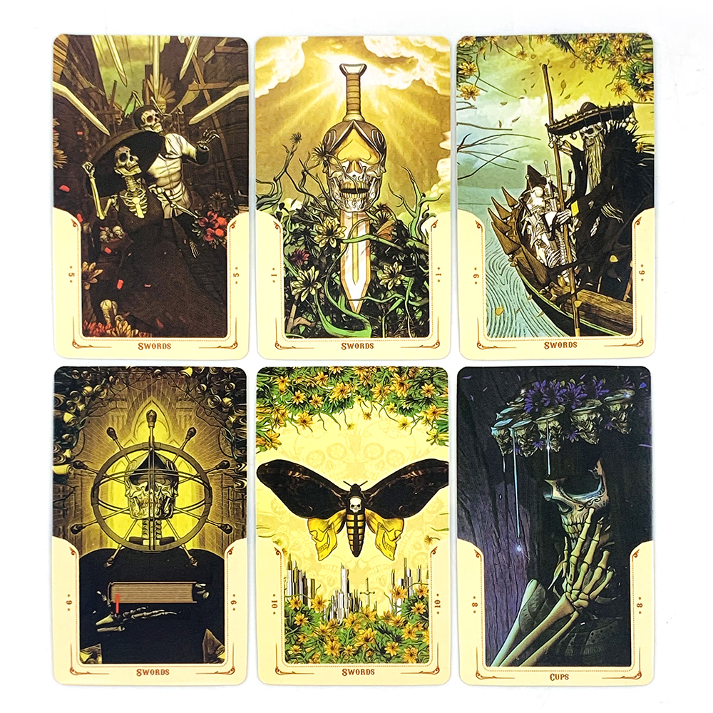 New Santa Muerte Tarot Cards 7 - Party Games Mystery recension och pris