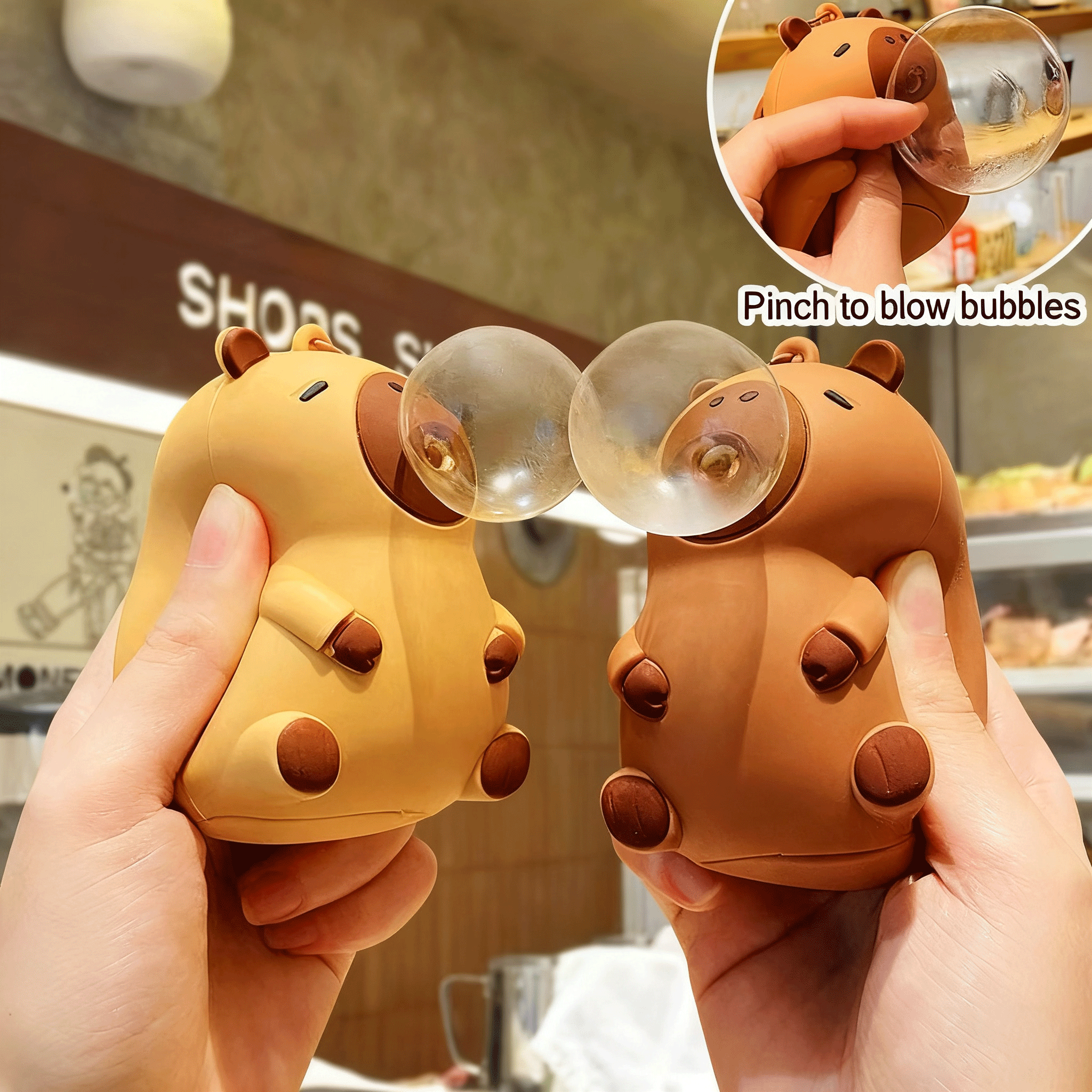 Capybara Doll Pinch Pendant To - Party Games Kids recension och pris