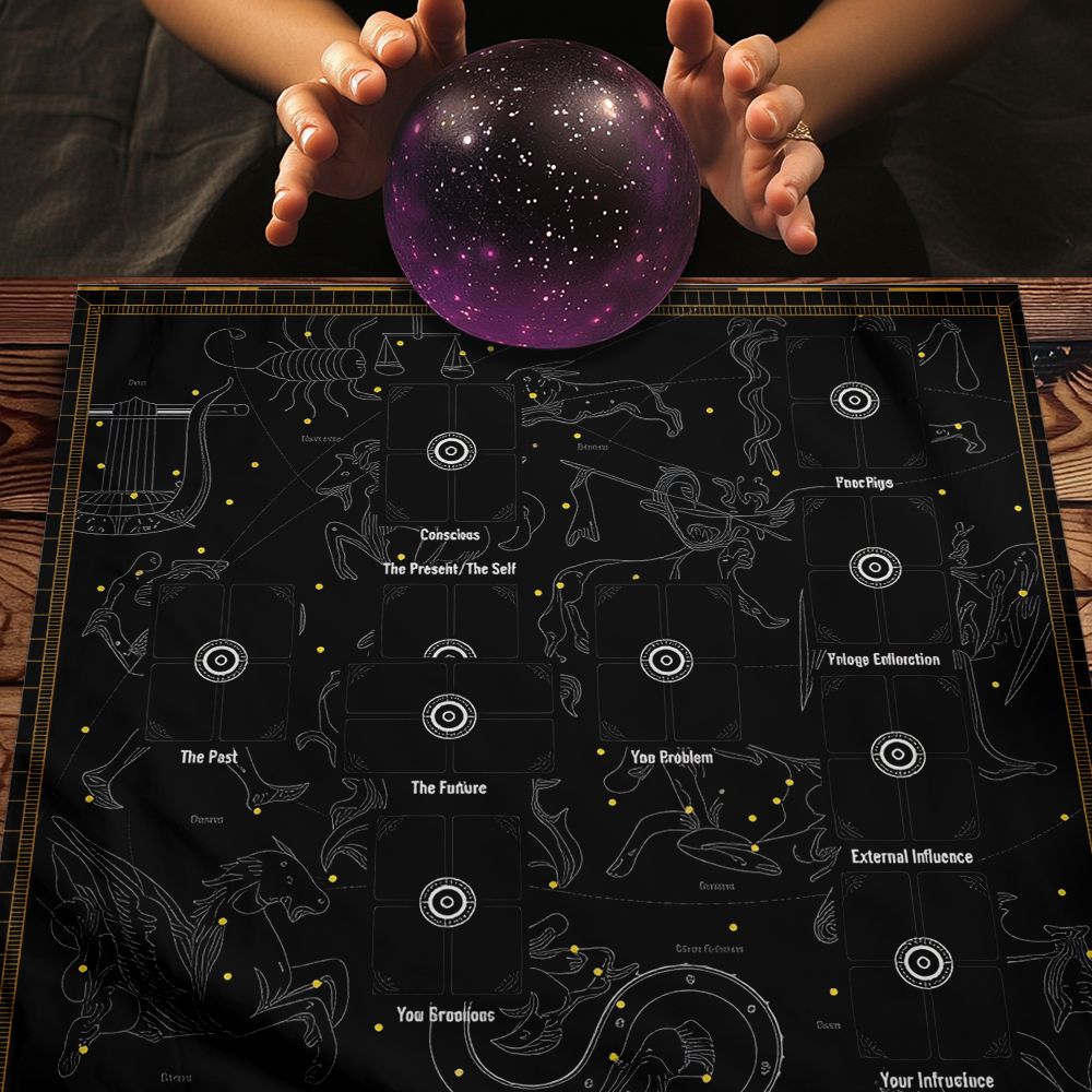 Gothic Style Tarot Divination  - Party Games Mystery recension och pris