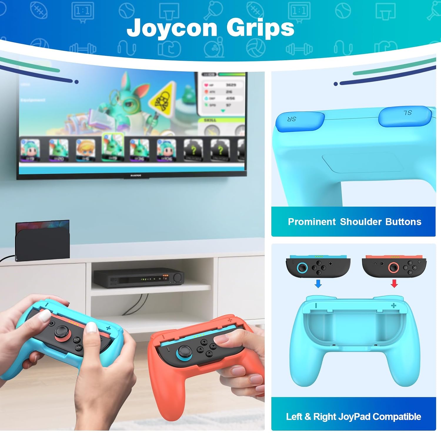 BEBONCOOL Switch 2 Sports Acce - Party Games Nintendo Switch recension och pris