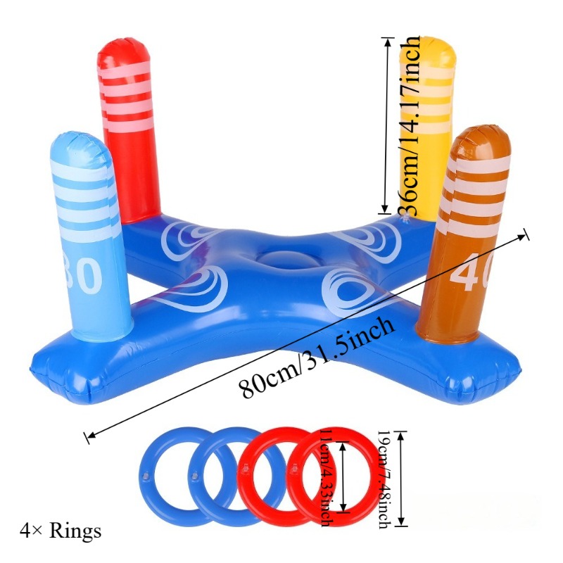 Inflatable Cactus Ring Toss Ga - Party Games Carnival recension och pris