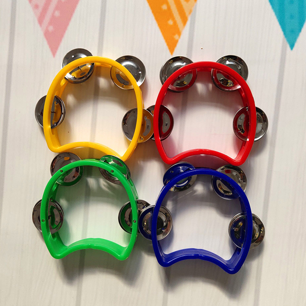 4pcs Tambourine Jingles Rattle - Party Games Kids recension och pris