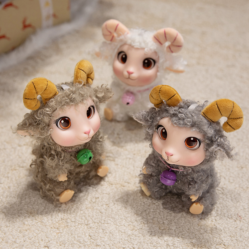 Kawaii Lamb Plush Toy Soft Vin - Party Games Birthday recension och pris
