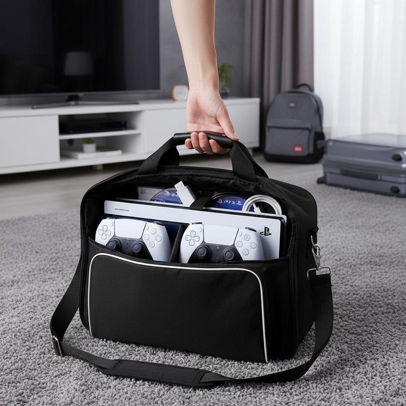 Game Console Suitcase 17x12x7  - Party Games Ps5 recension och pris