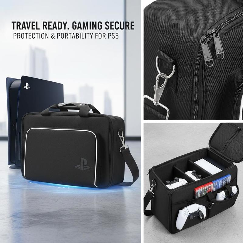 Game Console Suitcase 17x12x7  - Party Games Ps5 recension och pris
