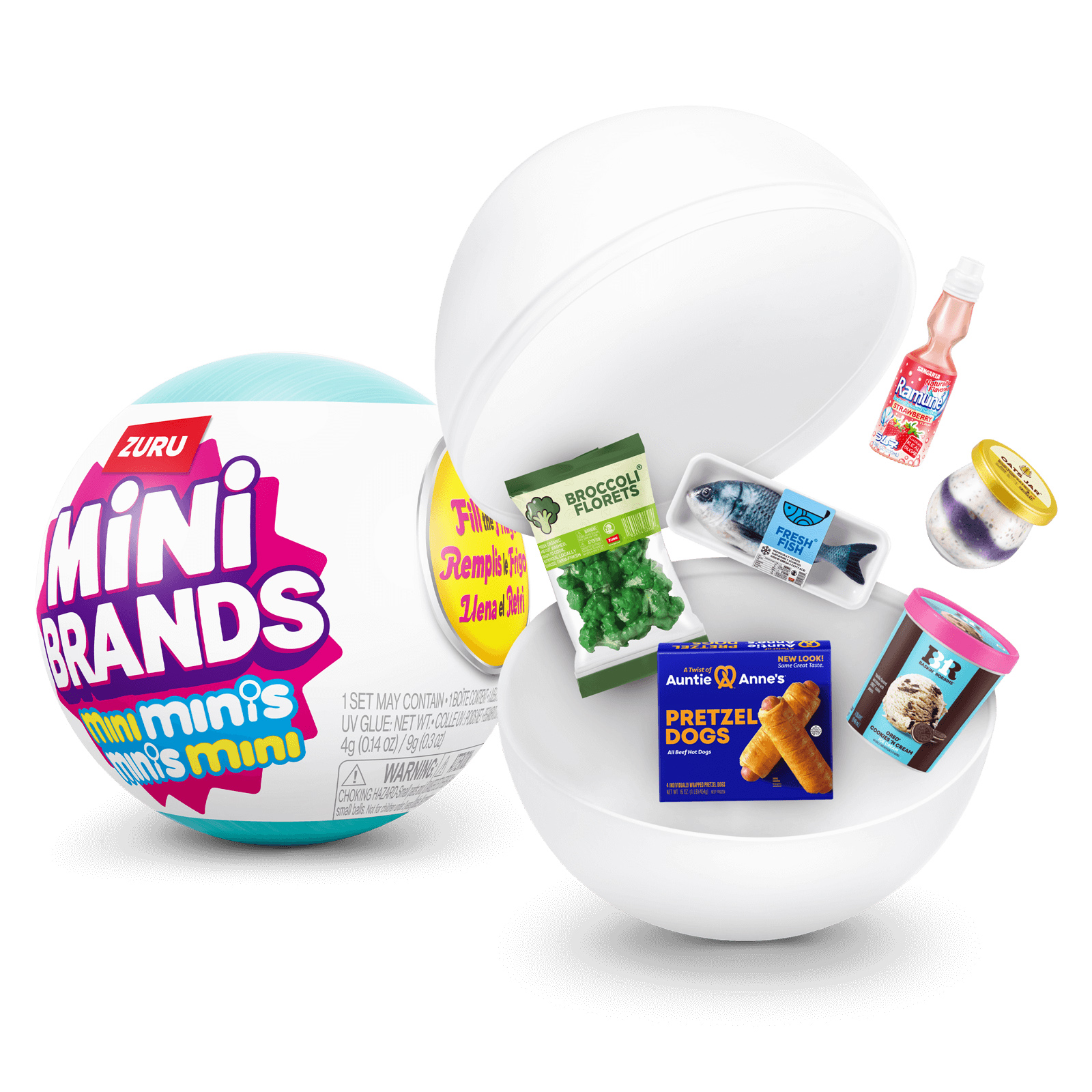5x Surprise Ball Mini Brands M - Party Games Mini recension och pris