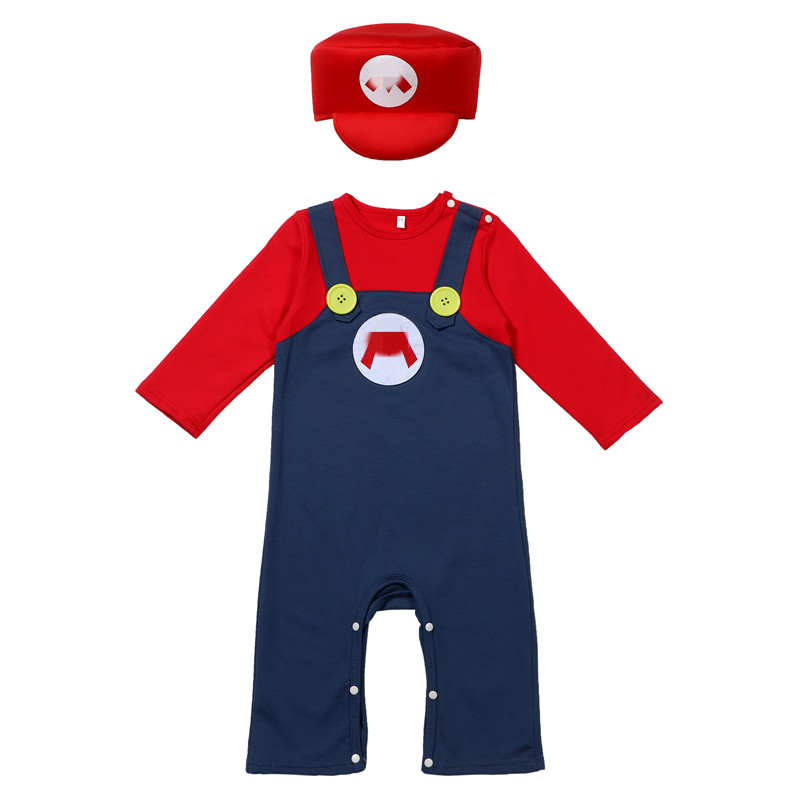 Baby Plumber Costume Red Green - Party Games Groups recension och pris