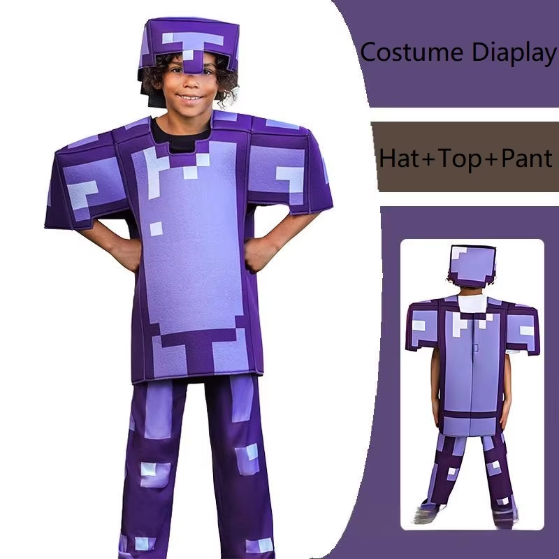 NEW Kids Cosplay Diamond Armor - Party Games Kids recension och pris