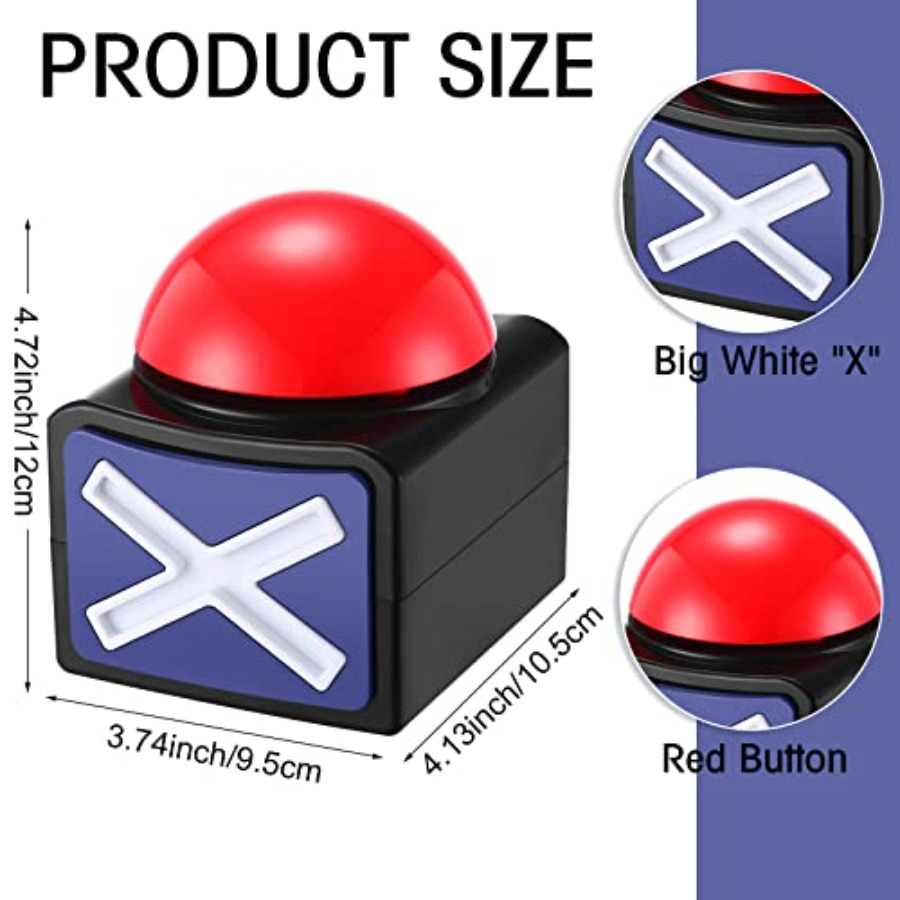 6 Pieces Answer Game Buzzer wi - Party Games Quiz For Adults recension och pris