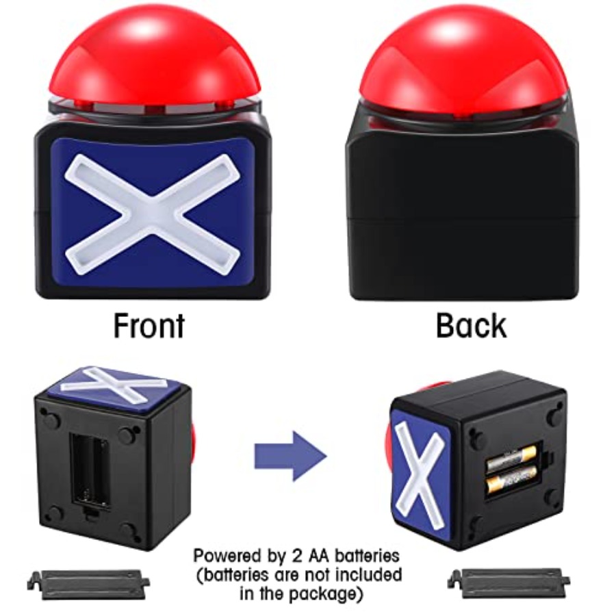 6 Pieces Answer Game Buzzer wi - Party Games Quiz For Adults recension och pris